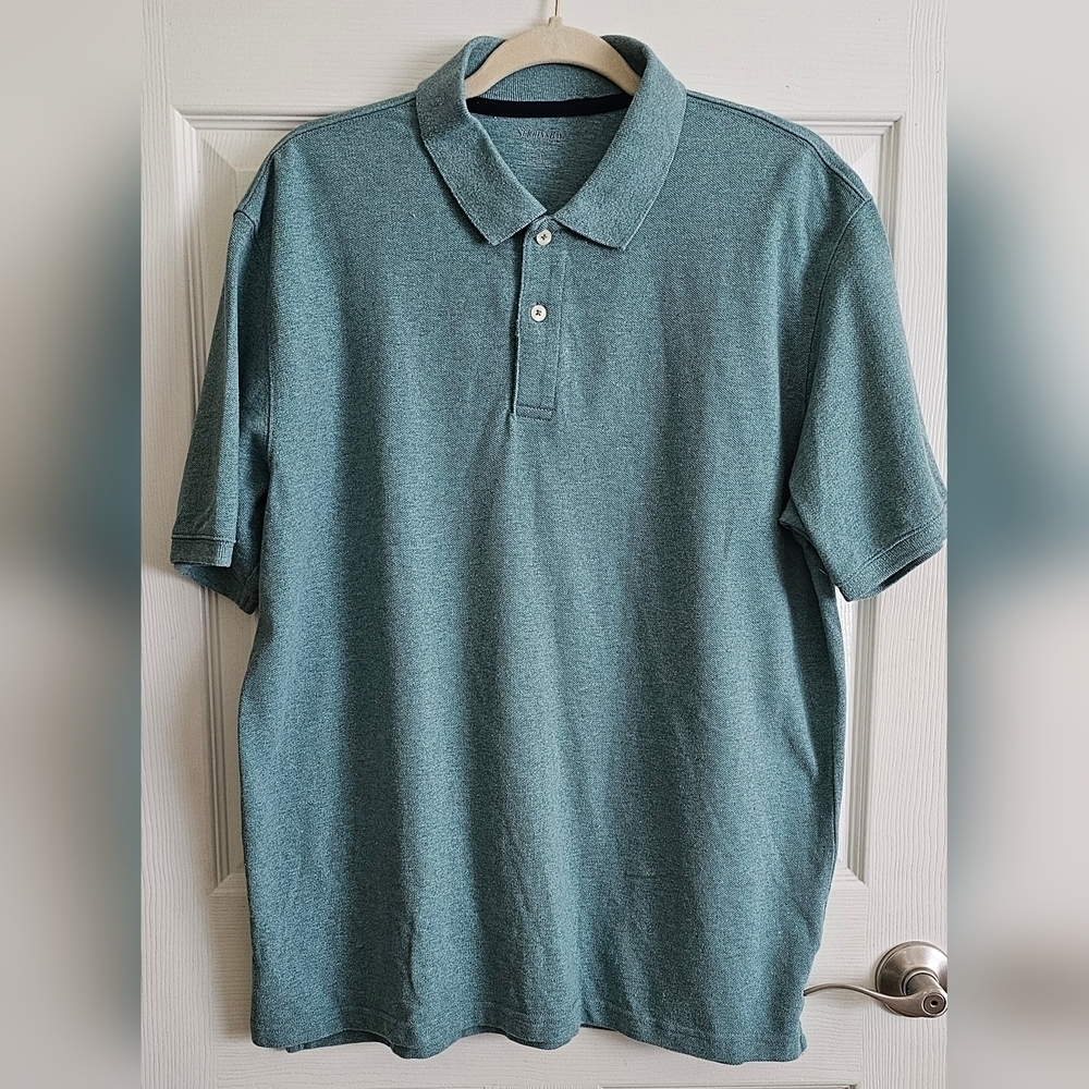 St John's Bay Men's Heritage Pique Polo Shirt